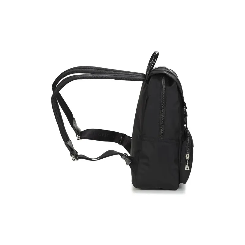 Lancaster Nylon Backpack Women's Black-7