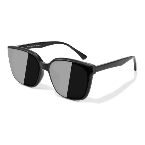 PULAIS Plate Frame Square Sunglasses Unisex
