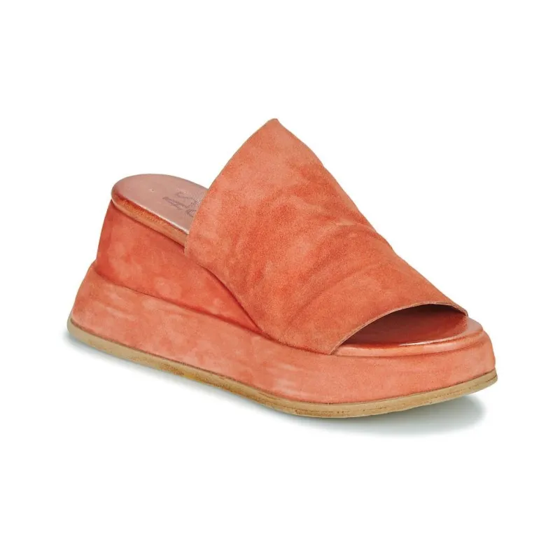 AirStep Abrasion Resistant Slide Slippers Women's Orange-1