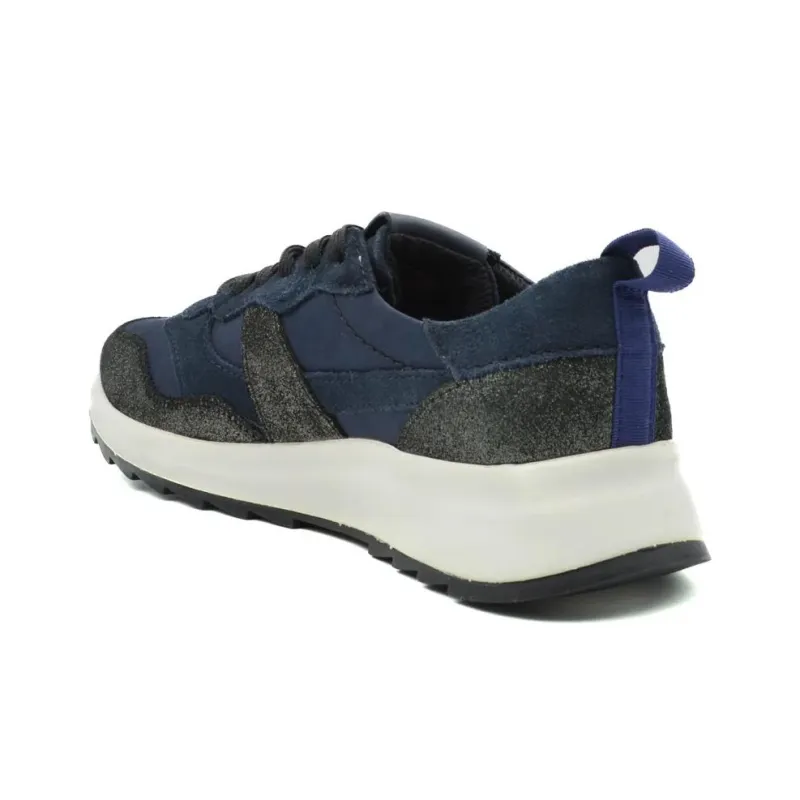 Clarks Low Top Casual Shoes Women's Dark Blue-3