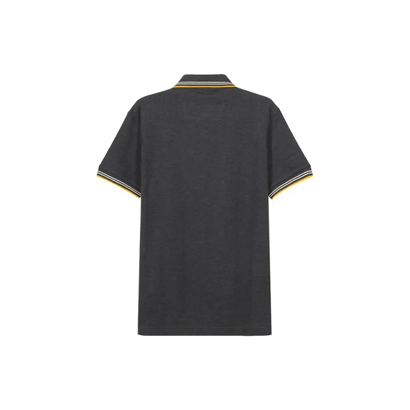 HUGO BOSS Polo Shirt Men's Black Gray-1