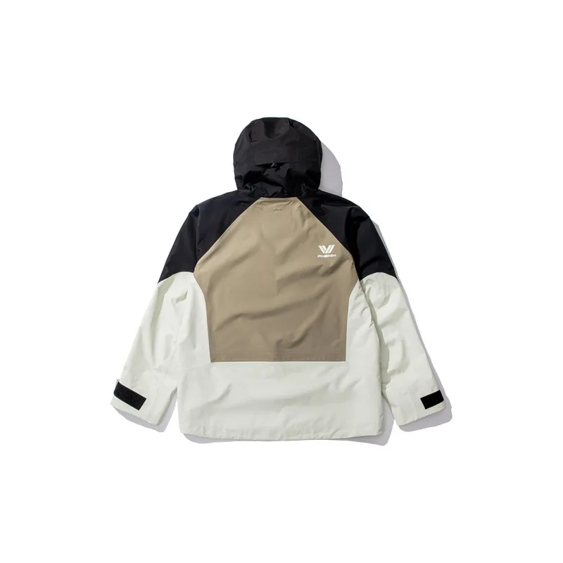 Phenix Outdoor Hiking Water Resistant Windproof Breathable Windbreaker Jacket Unisex 3L Full Pressure Glue-7