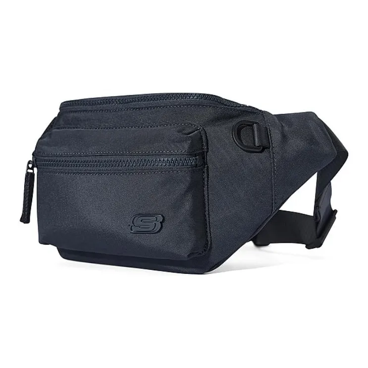 Skechers Fabric Fanny Pack Regular Unisex Charcoal Gray-1