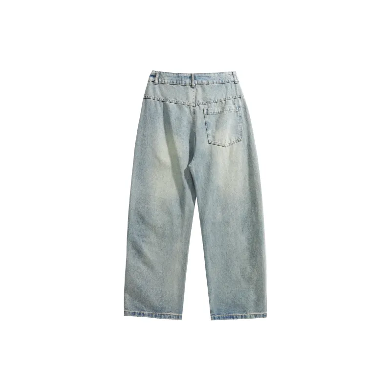 LIVINGTOWN Jeans Unisex Vintage Blue-1
