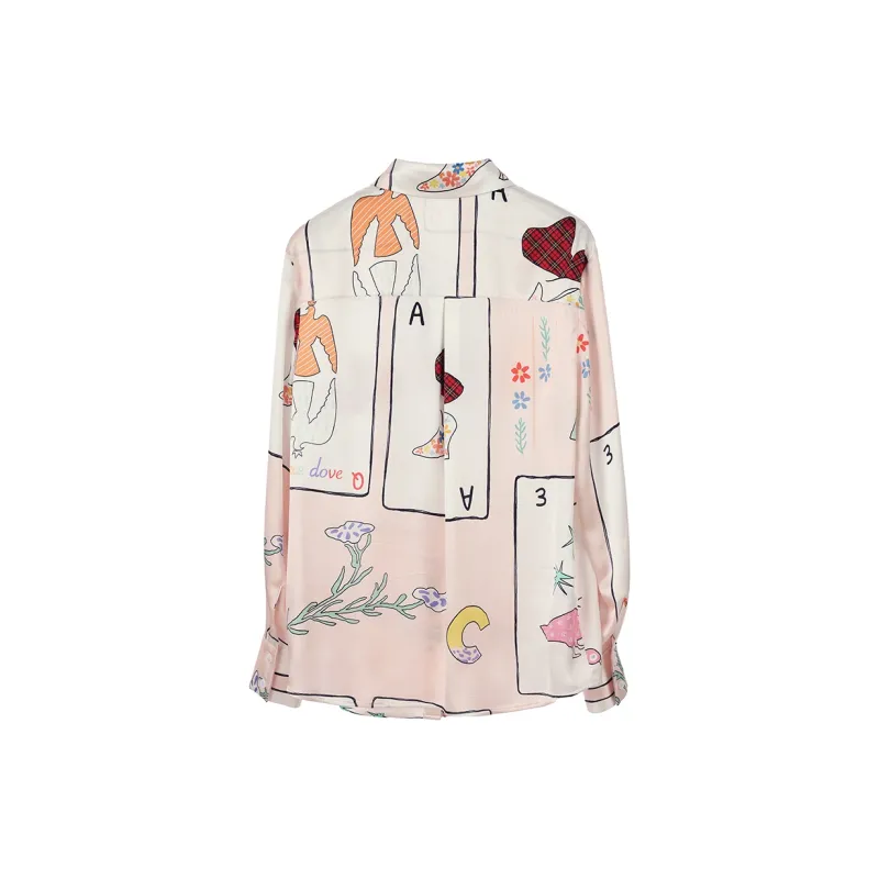 NancyCavally Shirt Women's Light Pink-1