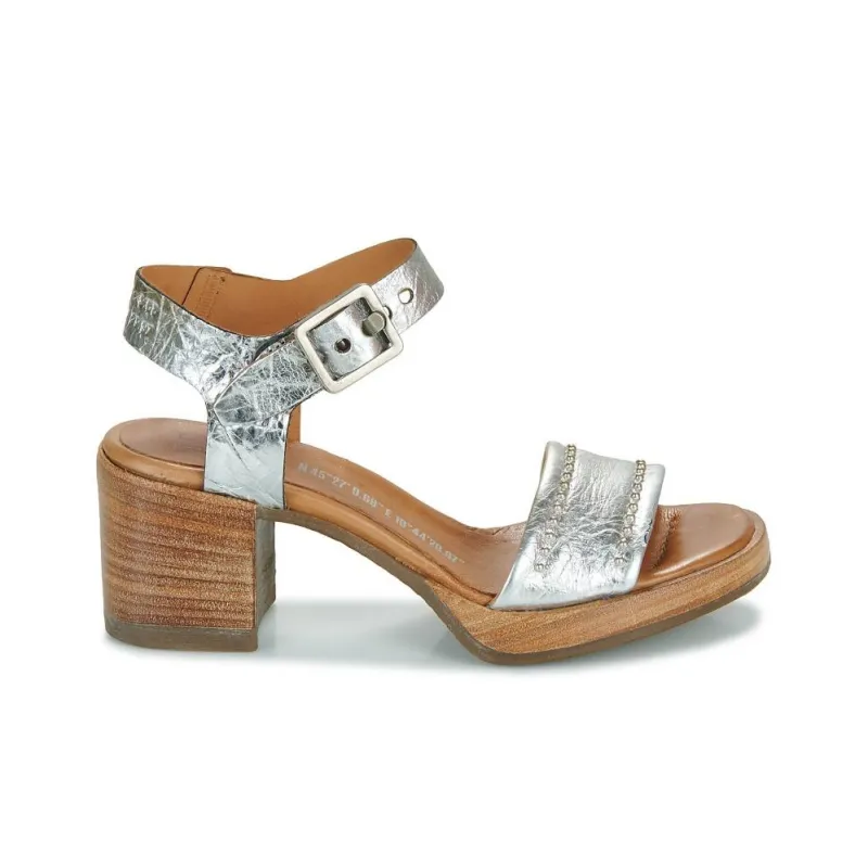 AirStep ALCHA CHIC One Strap Sandals Women's Silver-10