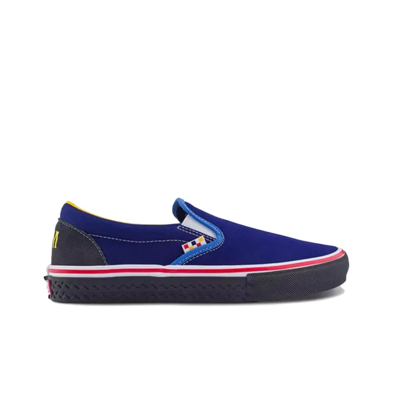 Vans Pa'din Musa X Skate Slip On 'Blue'-1