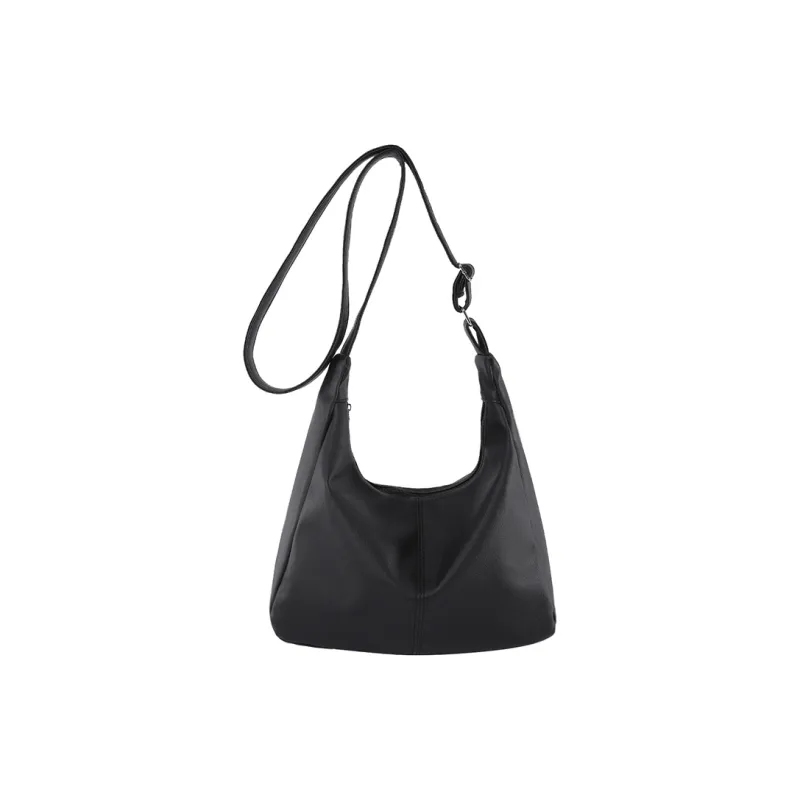 MingLu PU Shoulder Bag Crossbody Bag Regular Unisex White/Khaki/Black/Coffee/Pink-11