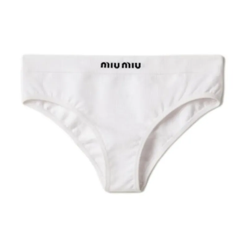 MIU MIU SS24 Underpants Women's 1 Pack White-0