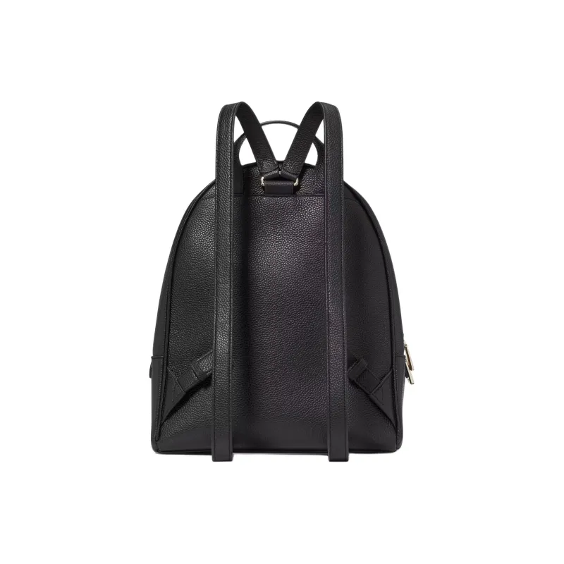 Kate Spade Hudson Leather Backpack Medium Size Women's Black-2