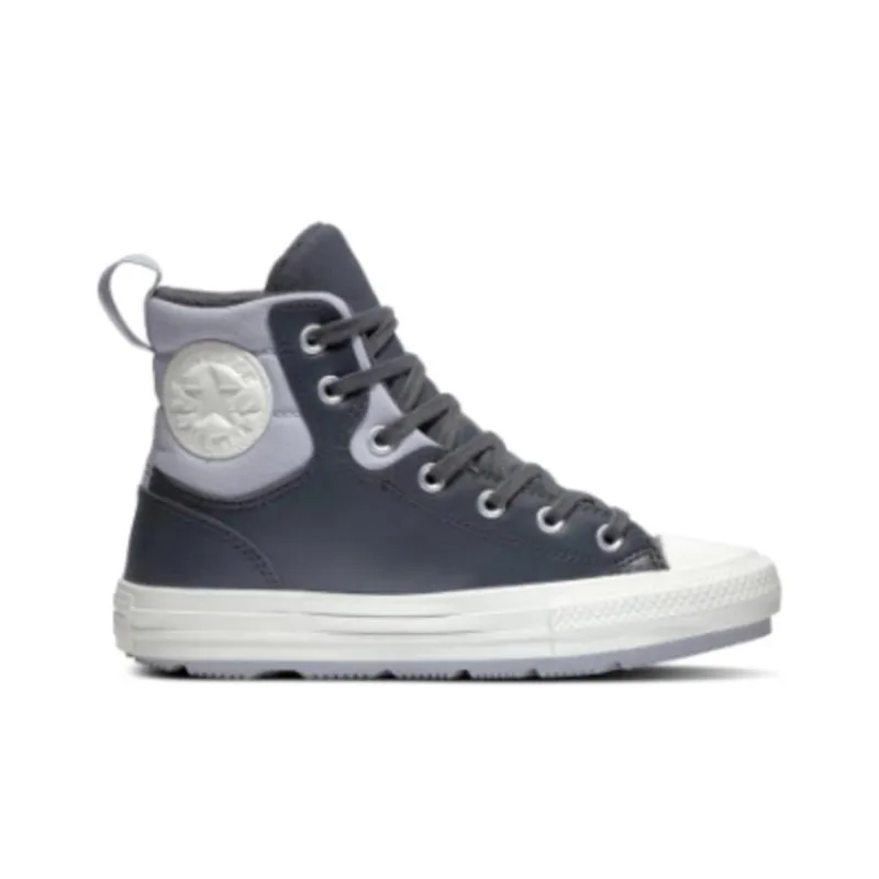 Converse Chuck Taylor All Star Berkshire Boot Durable Cushioning High Top Canvas Shoes Unisex Gray-1