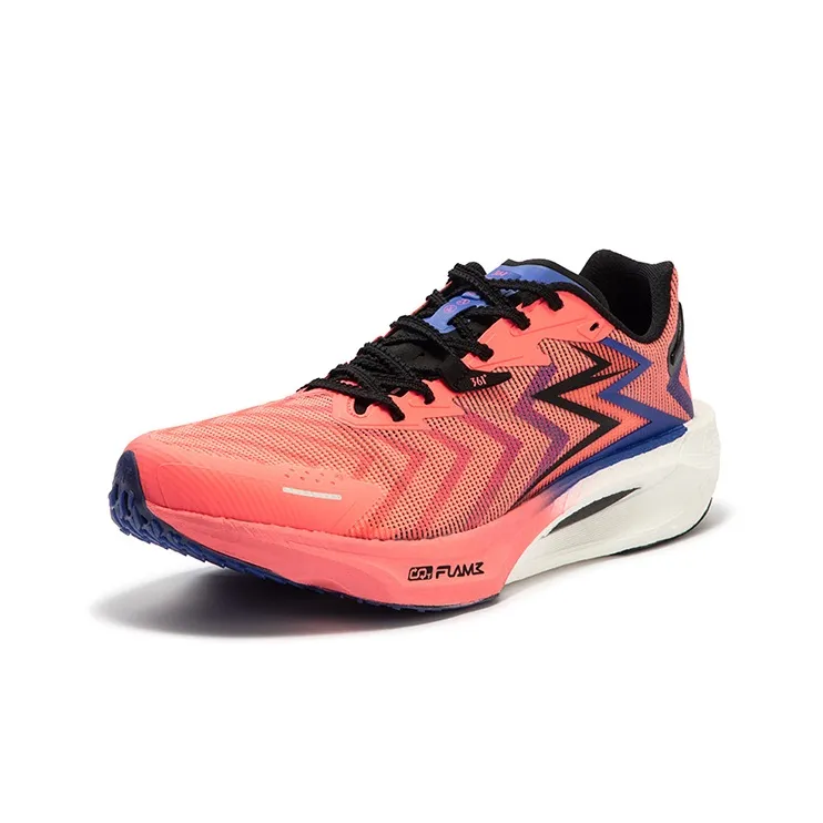 361° Speed 3 PRO Cushioning Anti Slip Wear Resistant Breathability Low Top Running Shoes Unisex Begonia Pink-1