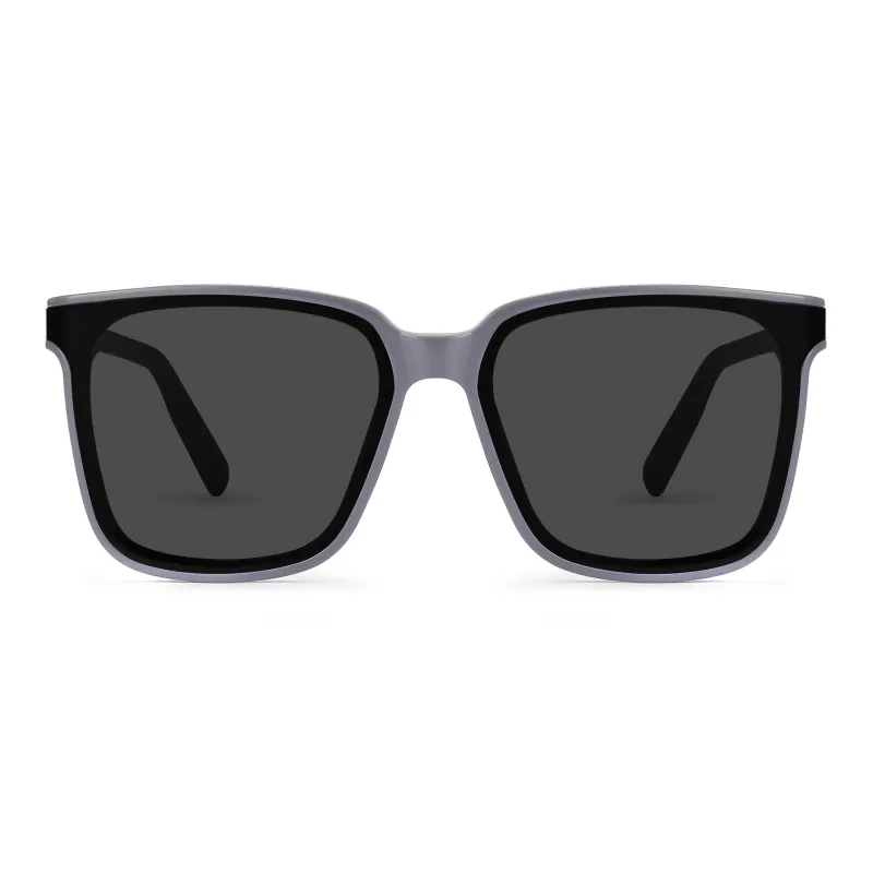 PULAIS TR/Memory Plastic Square Sunglasses Unisex-6