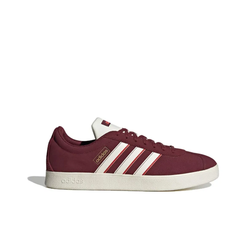 Adidas Vl Court Lifestyle Skateboarding Suede Shoes 'Red'-1