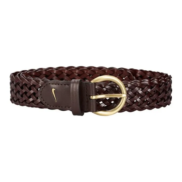 Nike Women's Ultralight Woven Leather Golf Belt-0