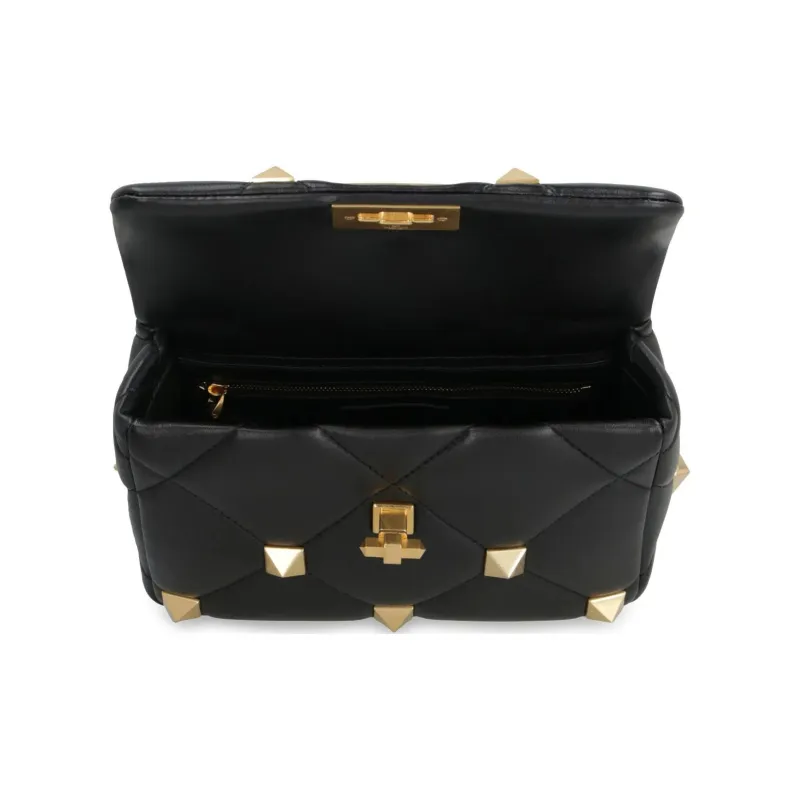 Valentino Garavani Roman Stud Quilted Shoulder Bag-2