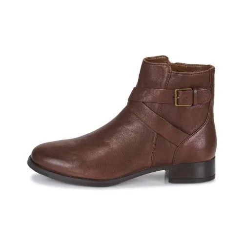 Clarks Ankle Boots Women's Red