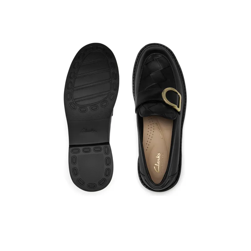 Clarks Loafers Women's Black-3