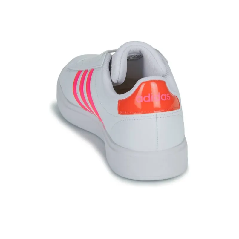 Adidas Grand Court 2.0 Cloud White Lucid Pink Bright Red Women's-5