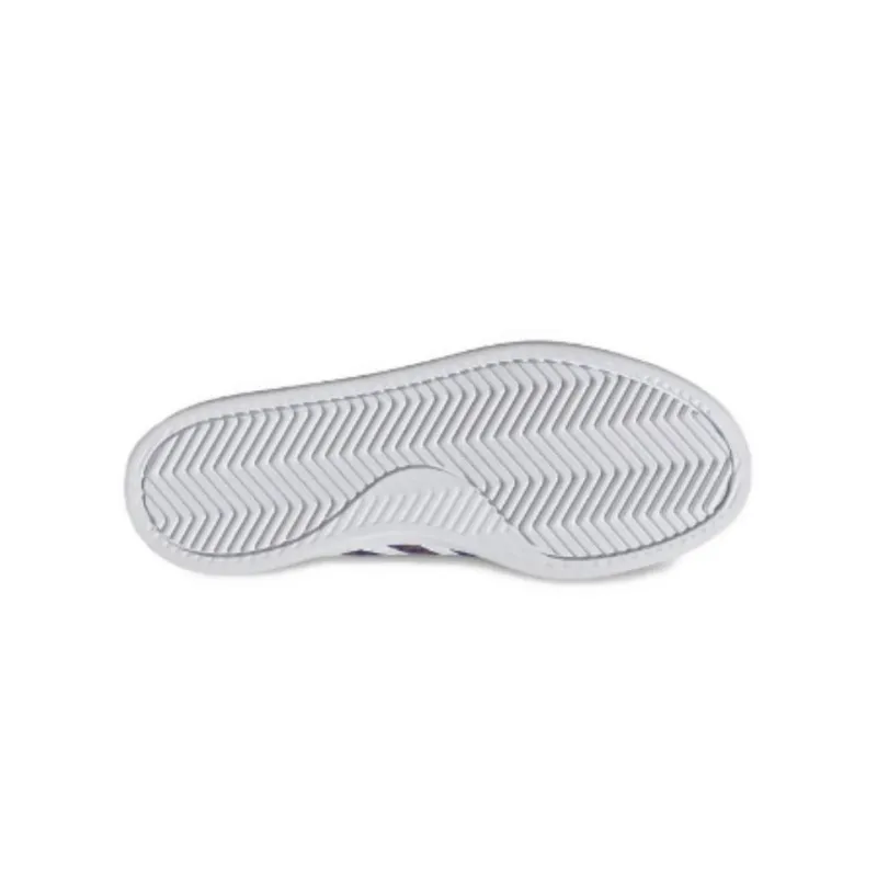 Adidas GRAND COURT 2.0 Anti Slip Wear Resistant Low Top Skateboard Shoes Women's White Blue-4
