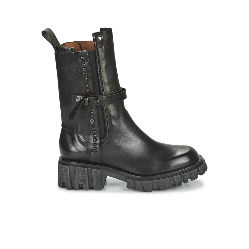 AirStep Autunno/Inverno 21 Ankle Boots 5.5CM Women's Black-7