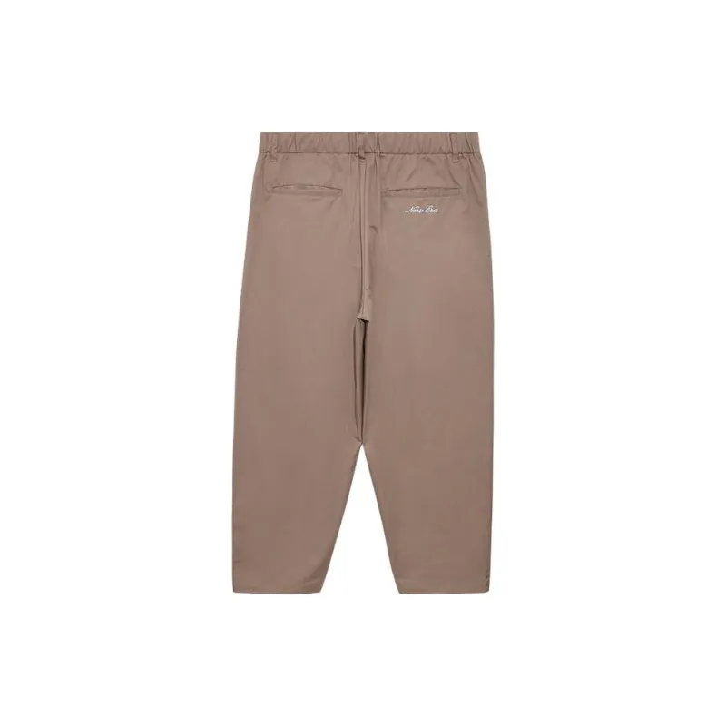 New Era Casual Pants Unisex Gray Brown-1