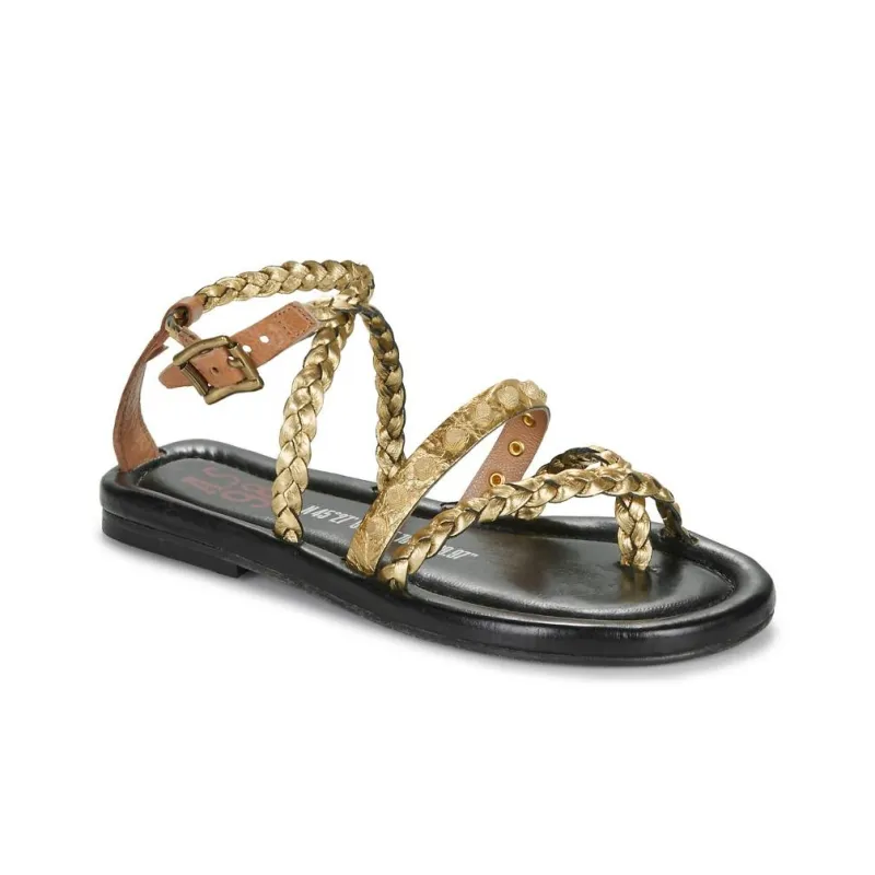 AirStep OTTONE Roman Sandals Women's Gold-8