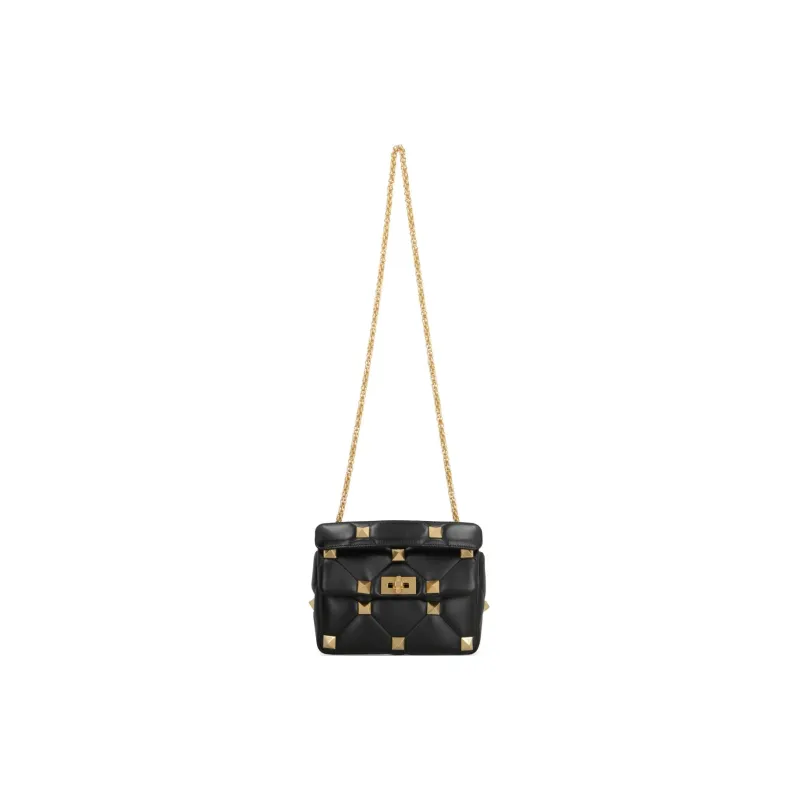 Valentino Garavani Roman Stud Quilted Shoulder Bag-3