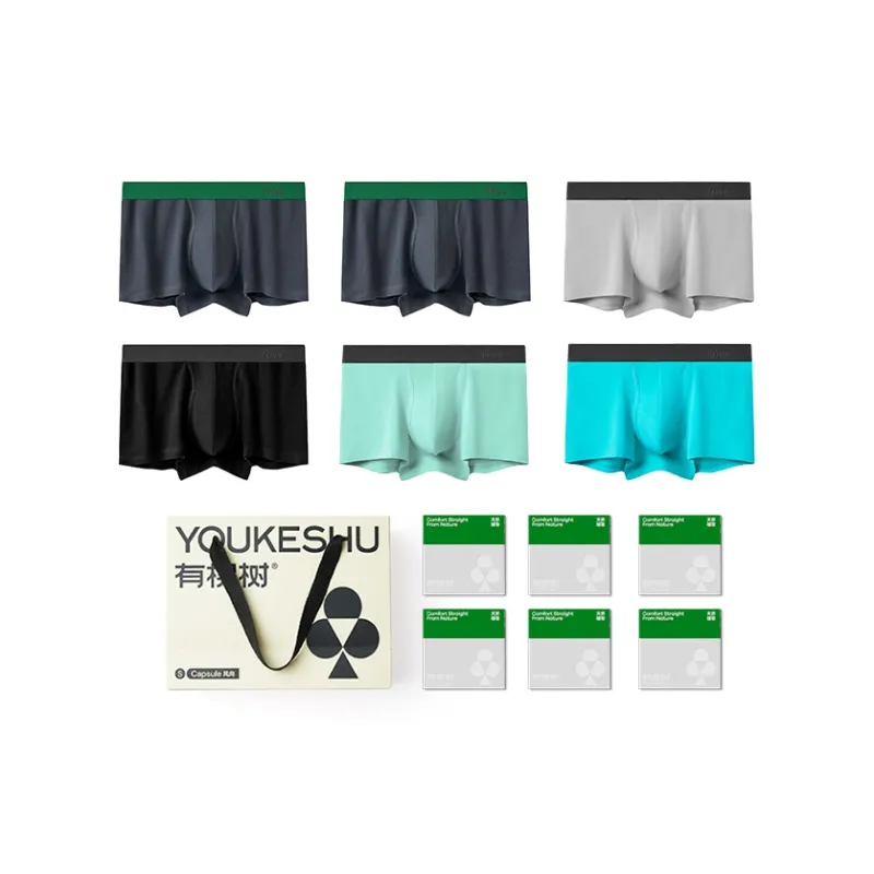 YOUKESHU Square cut Underwear Men's-19