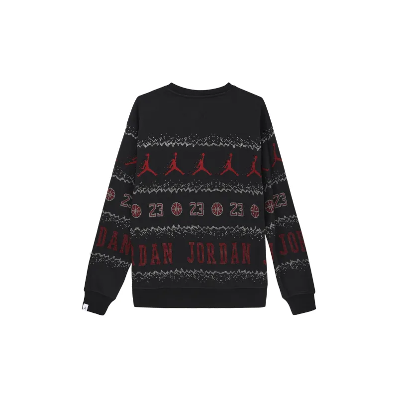 Jordan Essentials Holiday Sweatshirt Men's Black-1