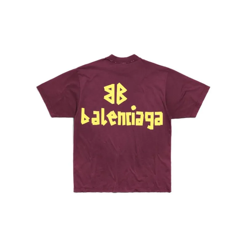 Balenciaga Tape Type Medium Fit T Shirt-1