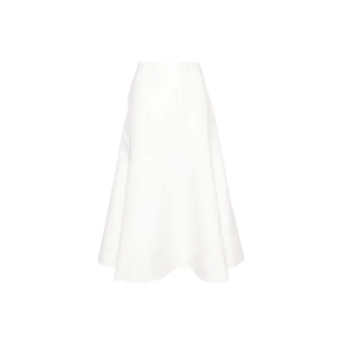 JIL SANDER Asymmetric Midi Skirt