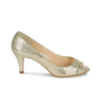JONAK Slim Heel High Heels Women's Gold