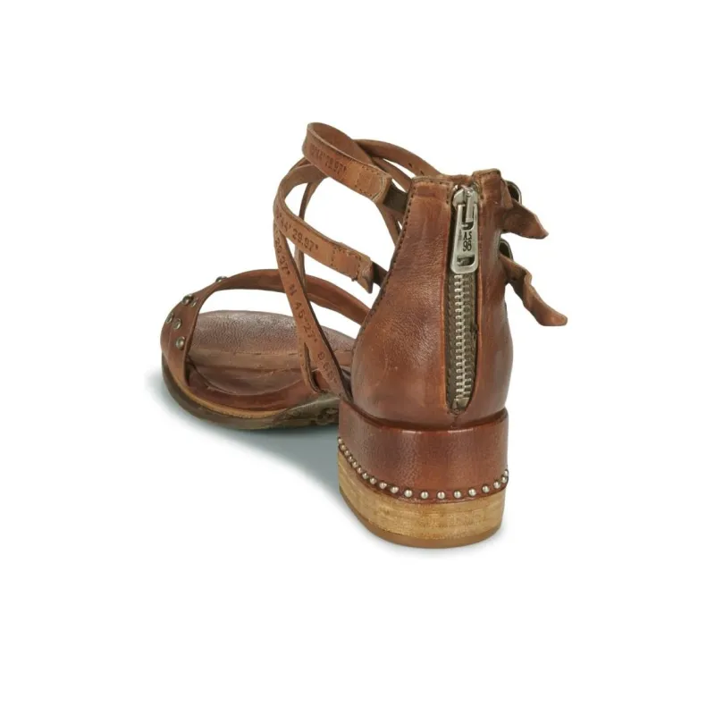 AirStep MORAINE One Strap Sandals 5cm Women's Brown-11