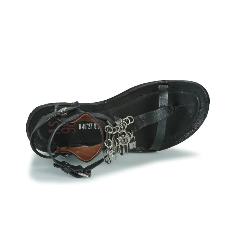 AirStep Roman Sandals Women's Black-10