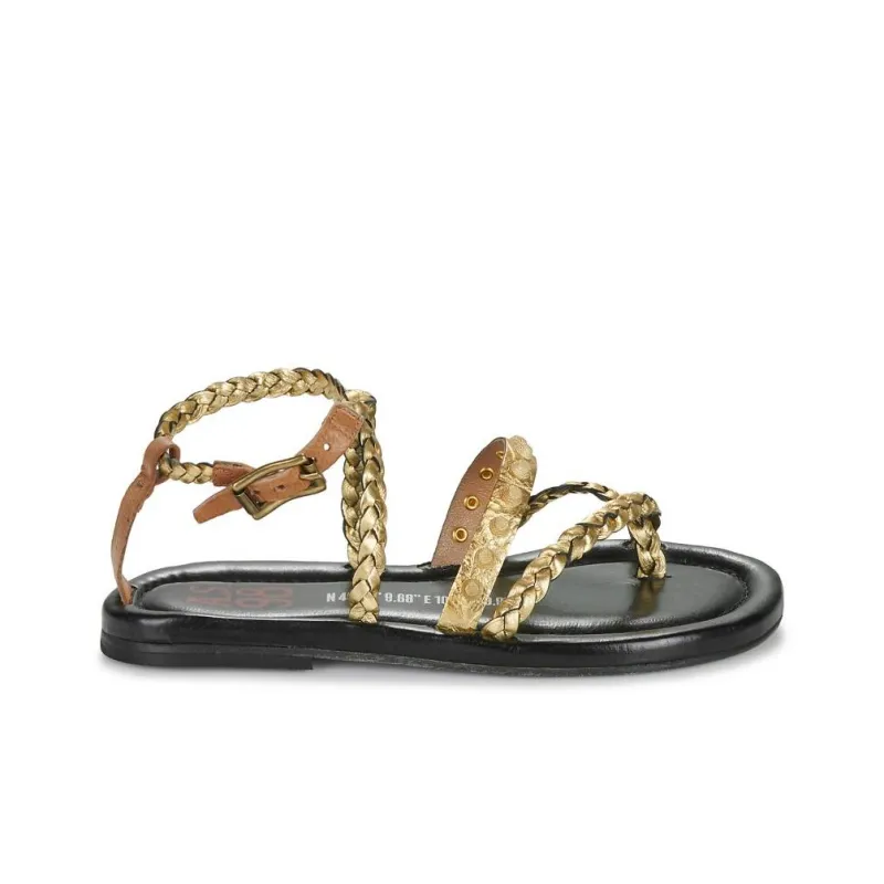 AirStep OTTONE Roman Sandals Women's Gold-9