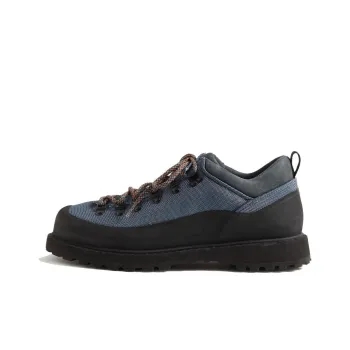 Throwing x DIEMME Roccia Basso Wear-Resistant Low-Top Outdoor Shoes Unisex Blue Black