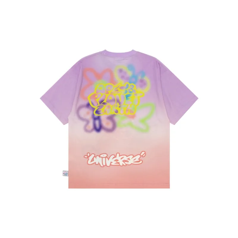 Aape By *A Bathing APE® Graffiti print Cotton T shirt-3