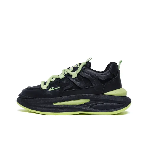 Warrior Slip Resistant Height Increasing Low Top Chunky Sneakers Unisex