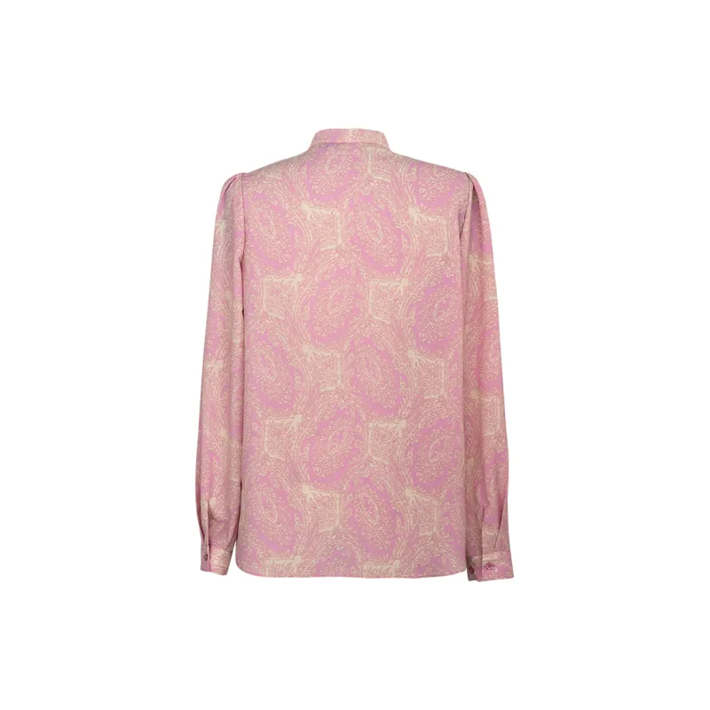 ROEYSHOUSE Shirt Women's Pink Floral-1