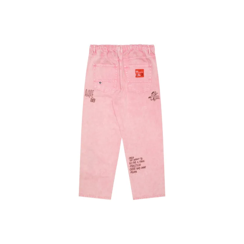 Aape Jeans Men Pink PKL-1