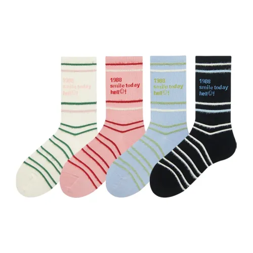 Hello Monday Women's Mid-Calf Socks