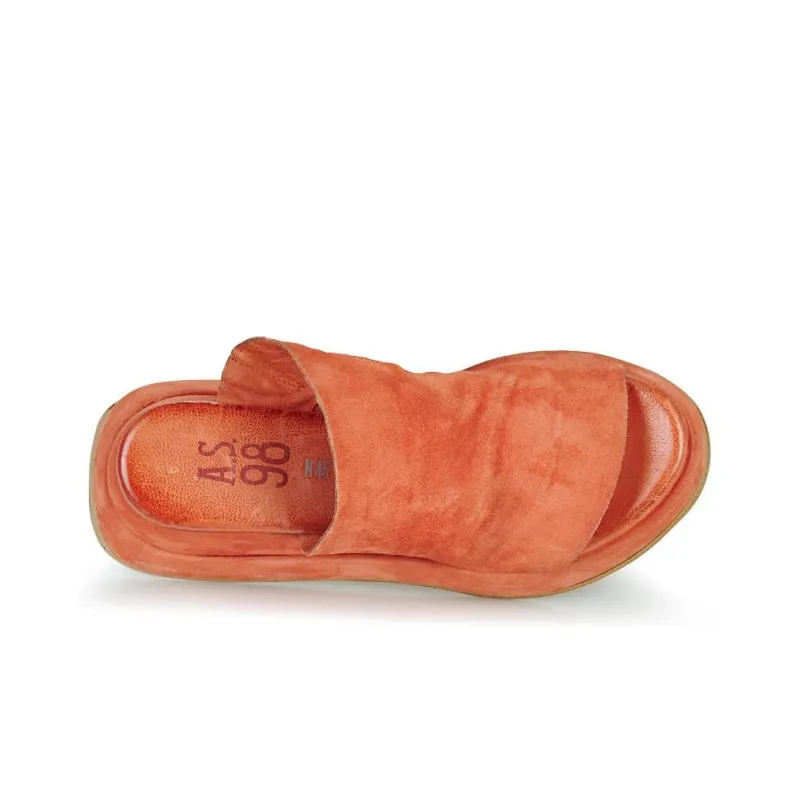 AirStep Abrasion Resistant Slide Slippers Women's Orange-4