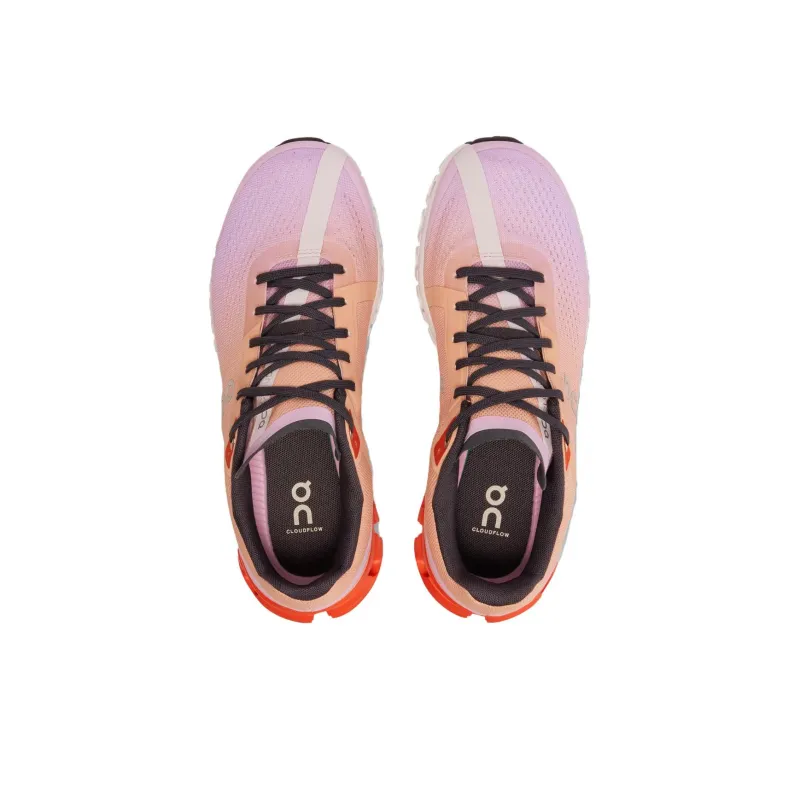 On Running Cloudflow 3.0 Rose Pink Fiji Orange Women's-2