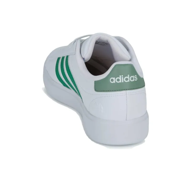 Adidas Neo GRAND COURT 2.0 Cushioning Wear Resistant Low Top Skateboard Shoes Men's White Green-3