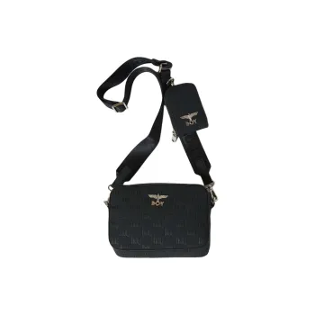 Boy London Synthetic Leather Shoulder Bag Crossbody Bag Men's Black