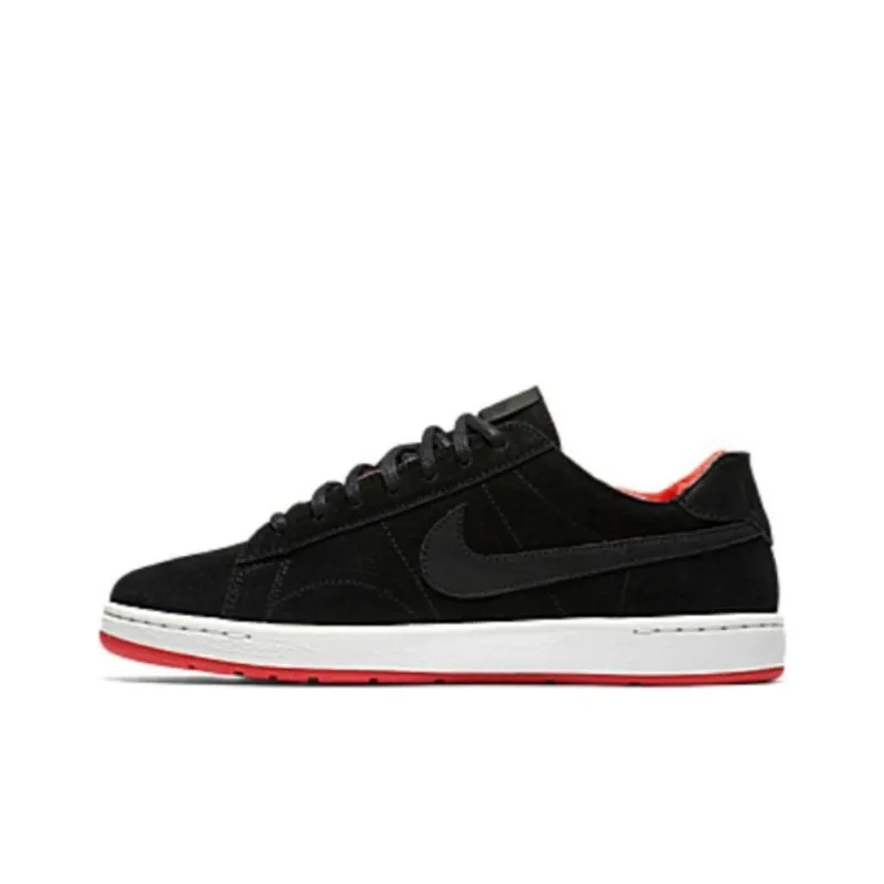 Nike Tennis Classic Ultra Premium Anti Slip Wear Resistant Low Top Skateboard Shoes Women's Black-0