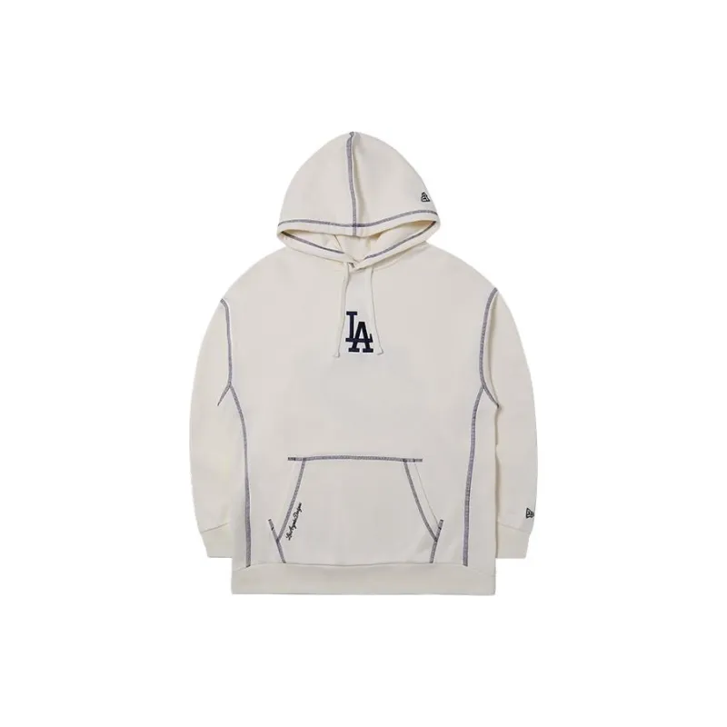 New Era x MLB SS24 Los Angeles Dodgers Sweatshirt Unisex Ivory White-1