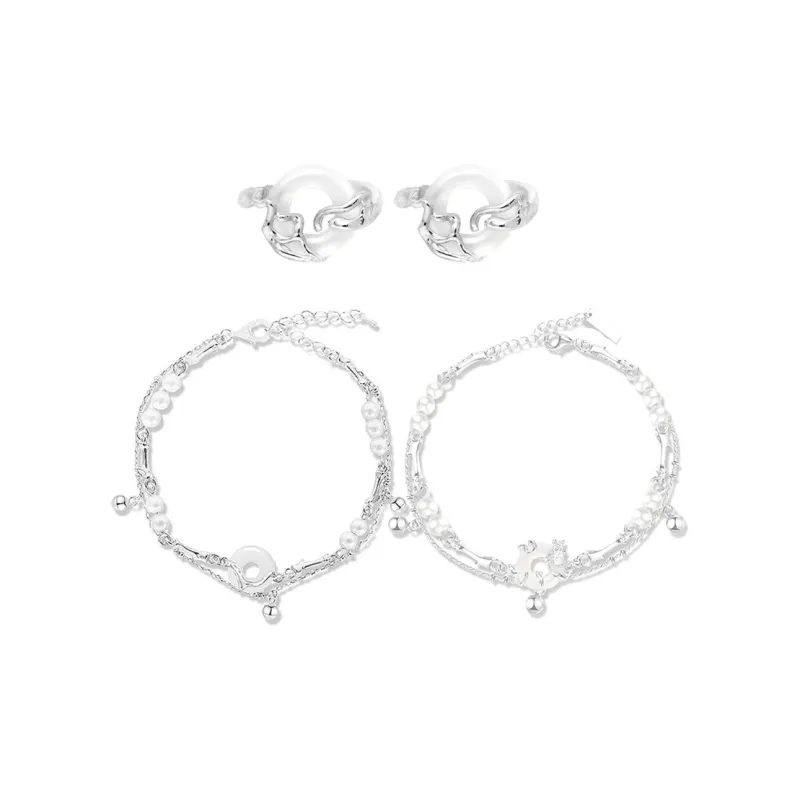 Jingleo Colored Glaze Bracelets Unisex-5