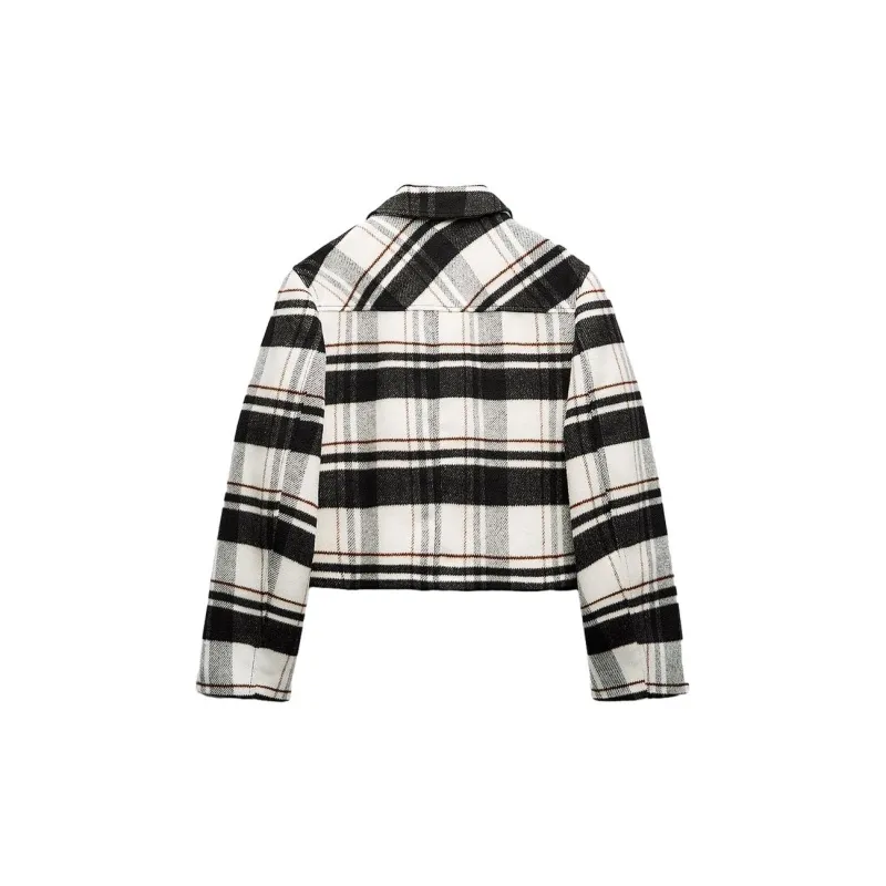 ZARA Jackets Coats Women's Stripes-1